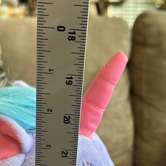 Build-A-Bear Purple and Blue Unicorn Stuffed Animal - Picture 7 of 7